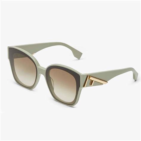 fendi roma green acetate sunglasses|fendi sunglasses original.